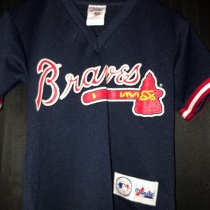 Atlanta Braves Chipper Jones youth BP Jersey